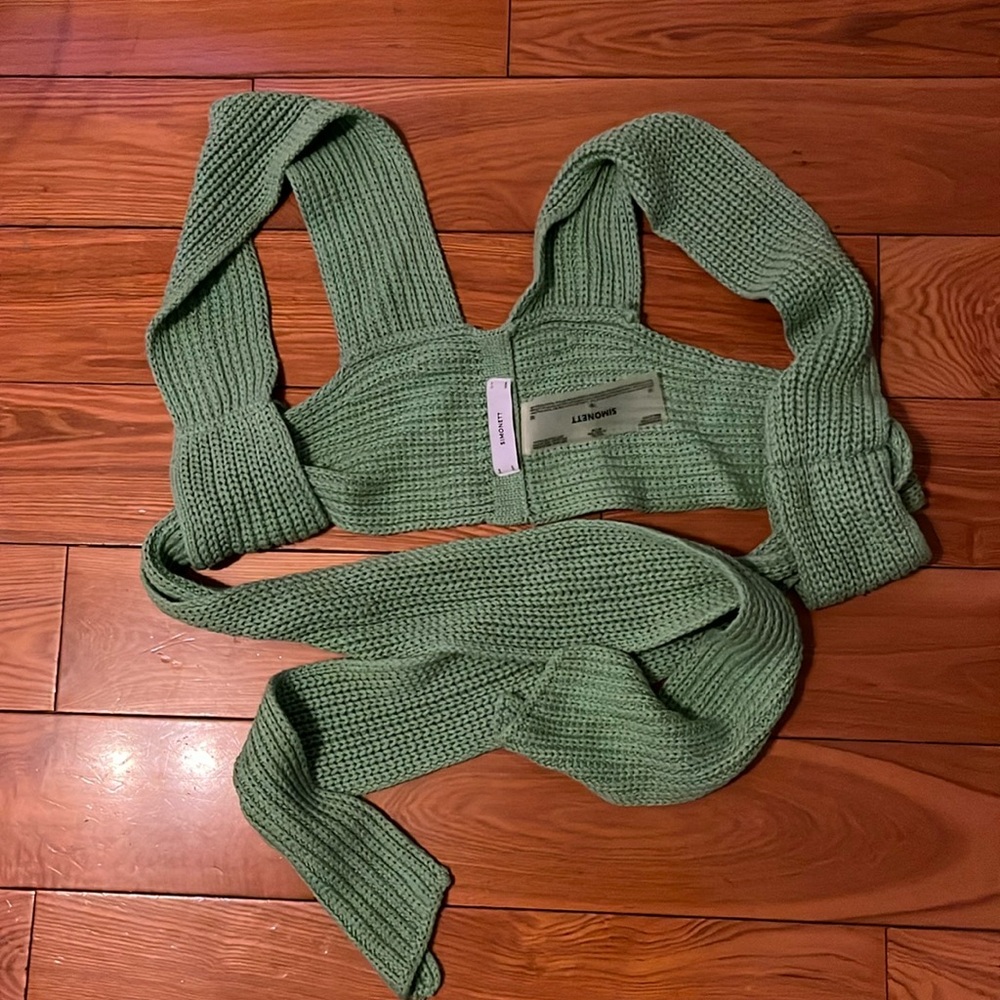 Simonett SPRING NANU TOP - GREEN size s/m